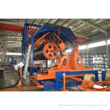 Continuous Filament Winding Machine for GRP Pipes